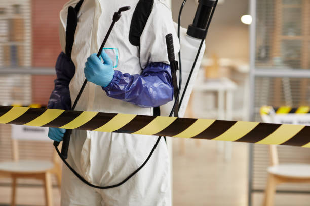 Professional Blood Cleanup technician working in Aberdeen, ID